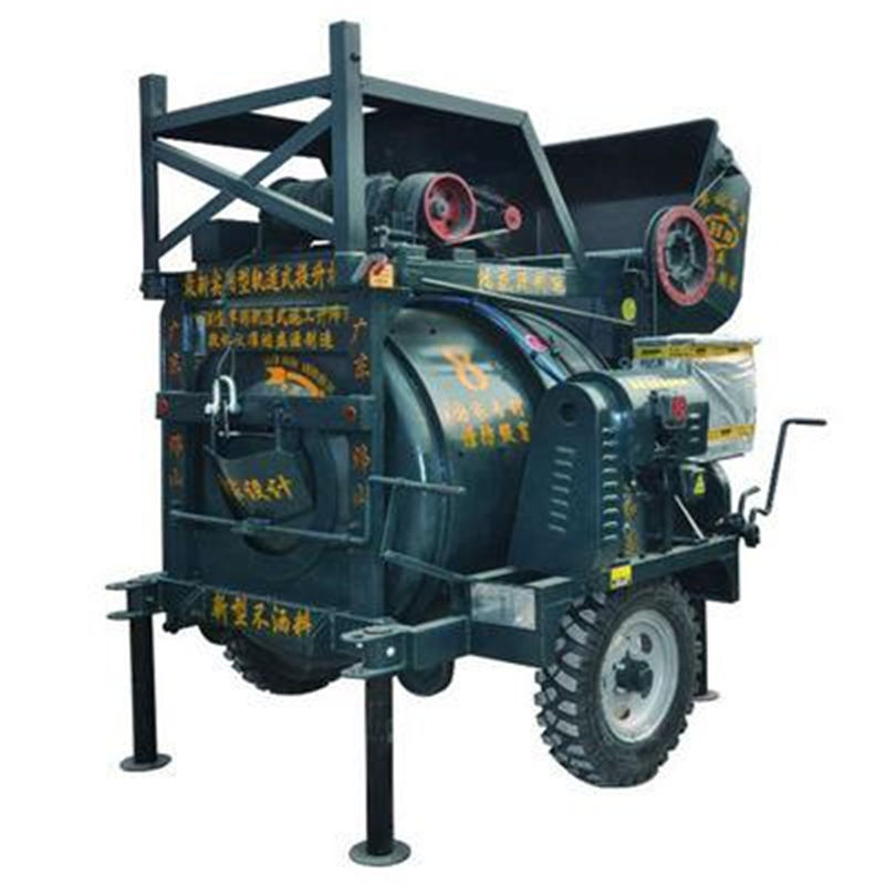 中重智能一批液壓爬梯式攪拌機發(fā)往山西大同